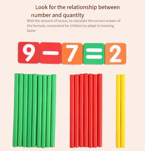 Juego Educativo Para Niños: Numero, Reloj Y Colore Magnético