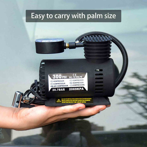 Compresor Portátil, Inflador De Neumáticos, Multiusos, Coche