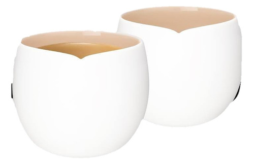 Juego De Tazas Nespresso Porcelana Pure Collection Mug Nvo