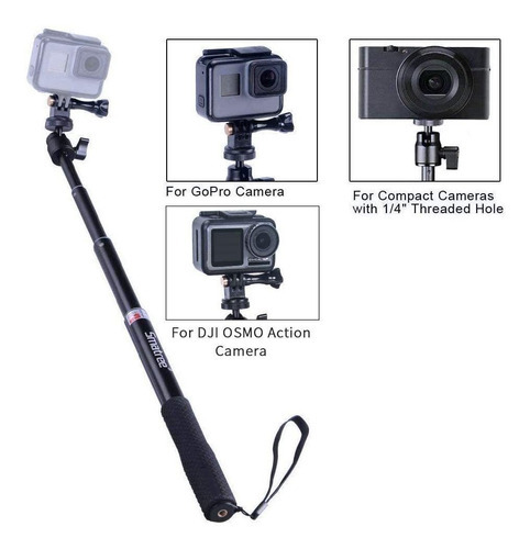 Smatree - Palo De Selfie Extensible De Aluminio