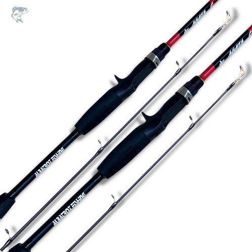 Kit 2 Vara De Pesca Carretilha Ultralight Agata 1,80m Oferta