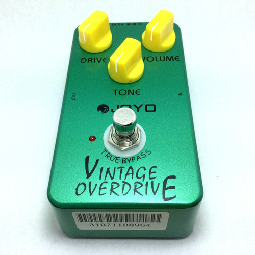 Pedal Efecto Joyo Vintage Overdrive Jf-01 Verde