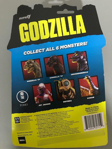 Godzilla 1954 Classic Monsters Wave 1 Super7 Toho Reactions