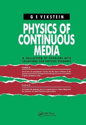 Libro Physics Of Continuous Media - Grigory Vekstein