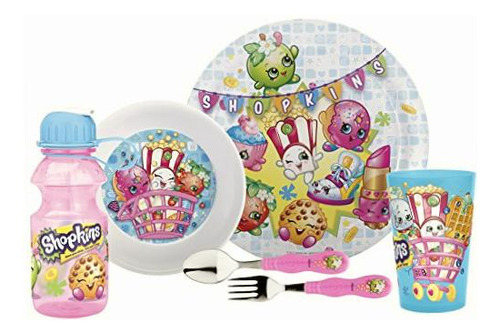 Zak! Designs Set De Utensilios Para Comer Plato, Taza