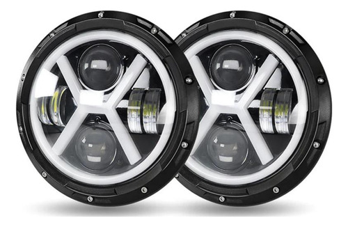 Juego Opticas Led Universal 7 P. Varios Modelos 4x4 Sux Jeep