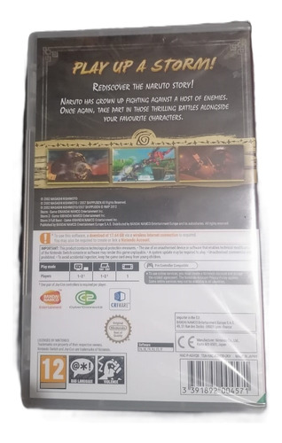 Narutoshippuden Ultimateninja Storm Trilogy Switch Codeinbox