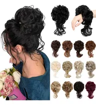 Comprar Chongos Postizo Moño Pelo Desordenado Postizo Cabello Coleta