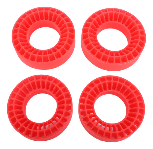 Inserto Rojo Rojo Para Neumáticos Rc Crawler, 4 Piezas, Apto