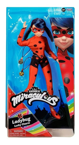 Miraculous Ladybug Fashion Doll Lucky Charm Playmates 26 Cm