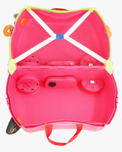 Imagem 6 de 6 de Mala Infantil Viagem Escolar Carrinho C/ Puxador E Rodinhas