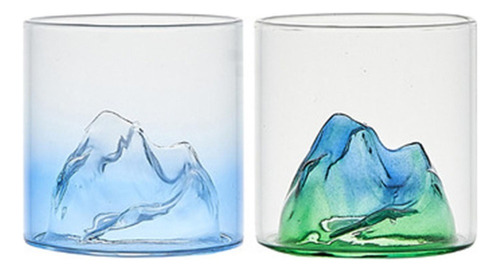 A 5 Estilo Montaña A La Moda, Vasos Colinas Verticales