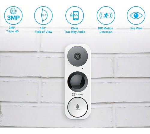 Timbre Inteligente Ezviz Db1 Wifi