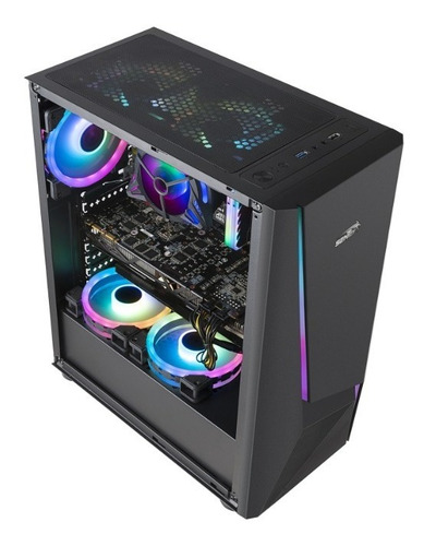 Gabinete Pc Gamer Sentey P20 Sf Usb 3.0 Rgb Filtro Atx