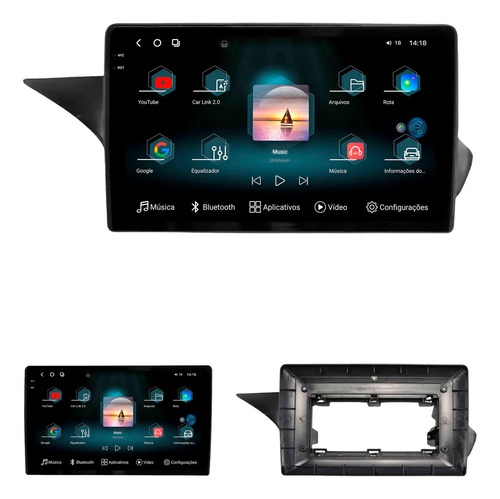 Multimidia Aikon Fóton G3 Classe E 09/13 8+256gb Octa 2k 9p