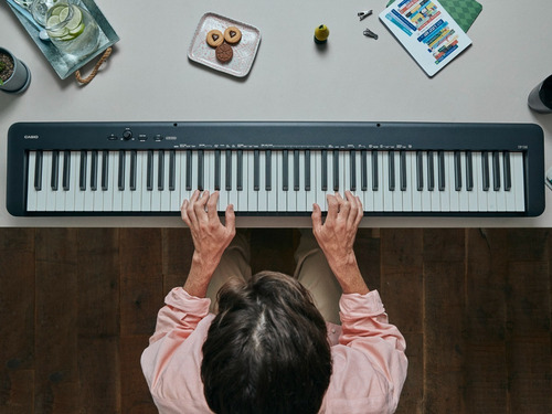 Imagen 5 de 6 de Piano Casio Digital Cdp-s160 Negro