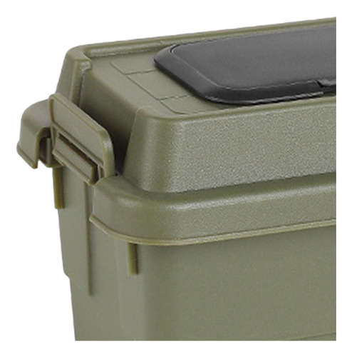 Mini Caja De Almacenamiento Al Aire Libre 1.1l Verde