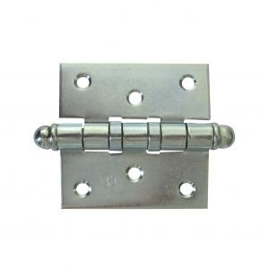 Bisagra Cabeza Redondeada Hierro Zinc 3x3 Pulgadas Fumaca