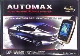 Alarma Automax Digital De 2 Vias Anti Escaner 1km Cuadrado