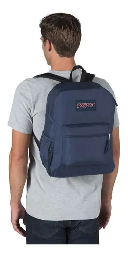 Mochila Jansport Cross Town Superbreak Azul Urbana Maple