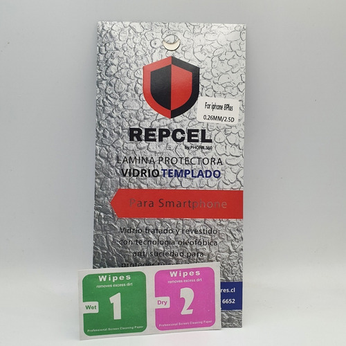 Imagen 3 de 3 de Lamina Templada Para iPhone