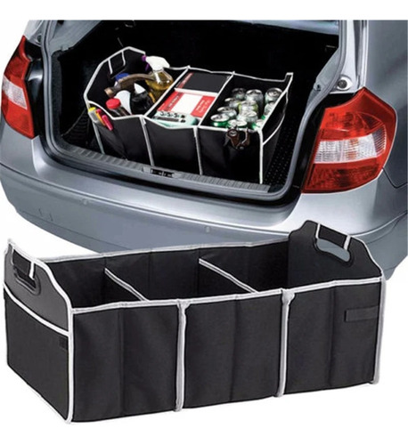 Organizador Auto Caja Bolso Plegable Maletero Vehiculos