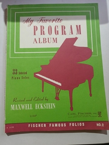 Piano Pautas Canciones My Favorite Program Album Einstein