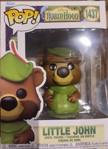 Funko Pop! Disney Robin Hood #1437: Little John Pequeño John