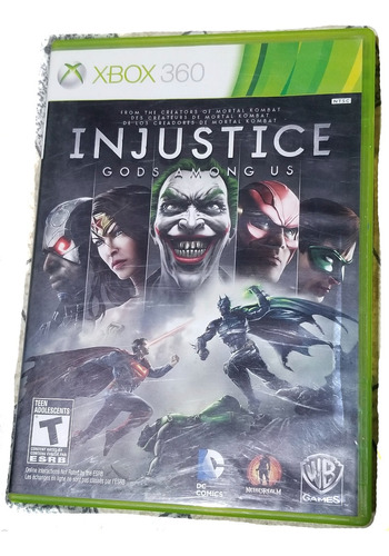 Injustice: Gods Among Us  Para Xbox 360  Físico