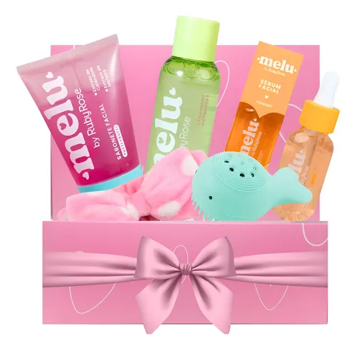 Kit Skincare Presente Adolescente Geração Z Melu Ruby Rose