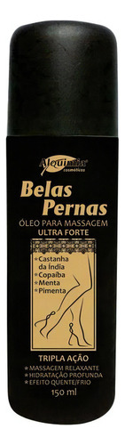  12 Unidades Óleo Massageador Belas Pernas 150ml Alquimia