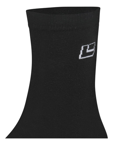 Medias Limitless 3p Crew L Lt07b005-001 Negro