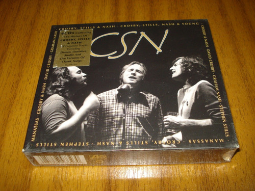 Box Crosby, Stills & Nash  / History..(nuevo Y Sellado) 4 Cd
