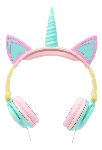 Producto Generico - Gabba Goods Auriculares De Unicornio Co. Color Multicolor