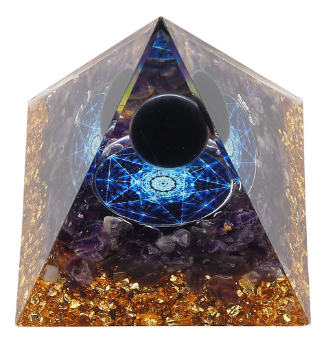 Pirámide De Piedra De Energía Cristalina, Exquisita Y Hermos