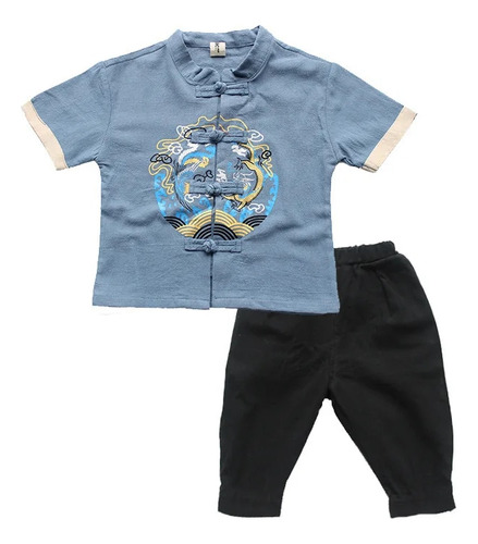 Camisa Para Niños, Conjuntos De Camisa Tang Suit, Blusas De