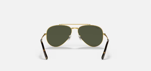 Ray-ban New Aviator Rb3625 Pilot . Verde Oscuro Dorado Dorado