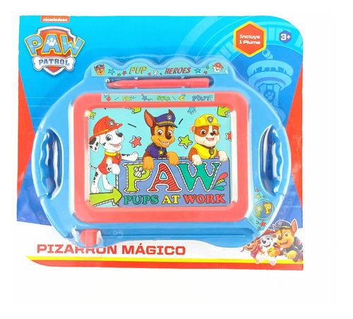 Pizarron Magico Paw Patrol Juguete Didactico 2 Diseños Niños