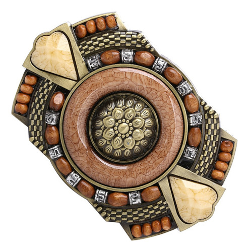 Hebilla De Vaquero Indio Boho Occidental Para Hombre, Nativo