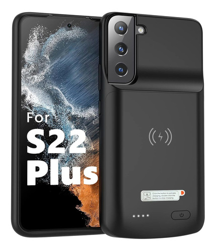 Newdery Funda Bateria Para Galaxy S22+ Plus 6.6  Carga Qi