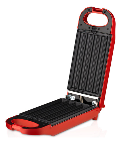 Maquina Para Waffles, Donas, Muffins 5 En 1 Premium Color Rojo