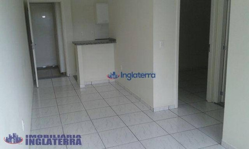 Apartamento Para Alugar, 46 M² Por R$ 850,00/mês - Jardim Piza - Londrina/pr - Ap0380