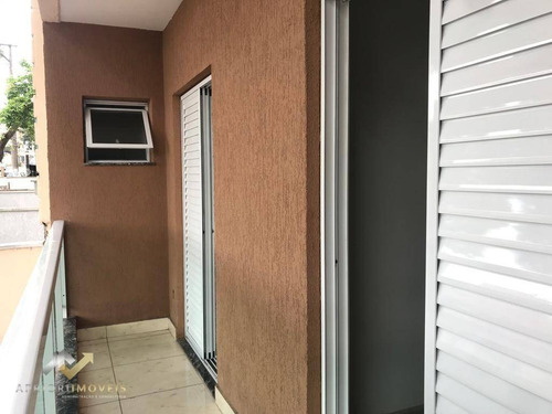 Imagem 18 de 21 de Cobertura Com 3 Dormitórios À Venda, 194 M² Por R$ 660.000,00 - Vila Assunção - Santo André/sp - Co1363