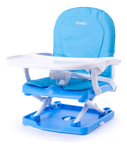 Cadeira Refeição Portátil Compacta Infantil Pop Azul Cosco