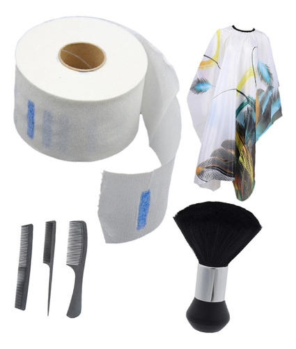 . Conjunto De Capa De Peluquero Accesorio Para Cortar El