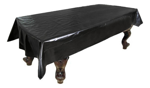 Paño Protector De Mesa 7/8/9 Pies De Cuero Artificial Negro