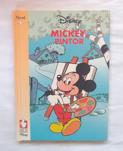 Mickey Mouse Libro Disney Mickey Pintor Libro Original 