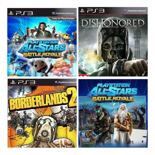 Playstation All Star Battle Royale + Dlc + Extras Juegos Ps3
