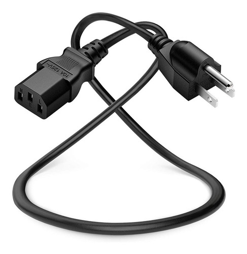 Cable Corriente Poder Alimentador Pc 1.8 Mt