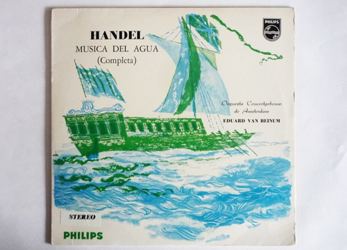 Handel - Musica Del Agua - Lp Vinilo